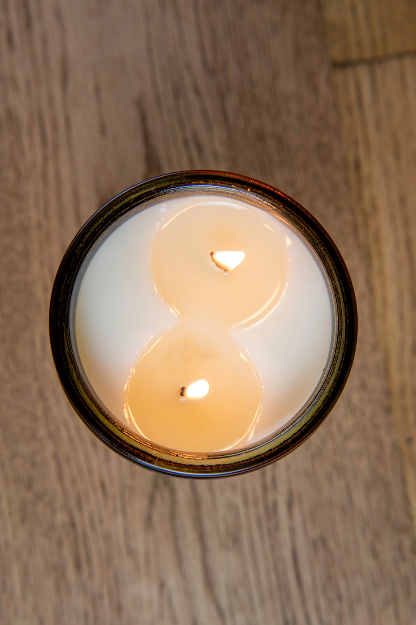 1867 Twin Flame Soy Candle - Image 4