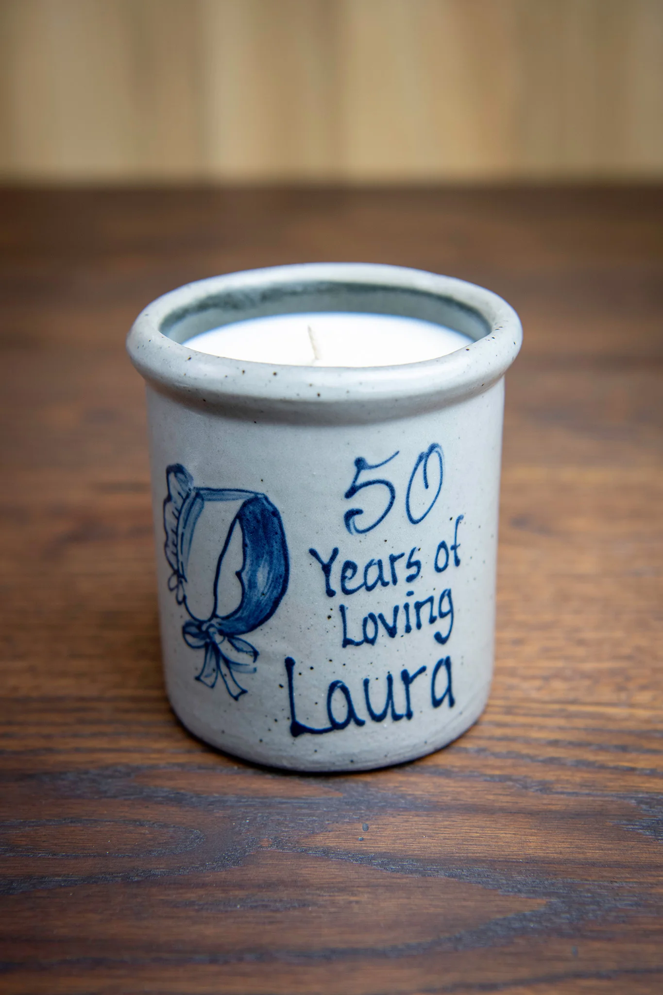 Little House Lover's Bonnet Candle- Lemon Verbena - Image 4