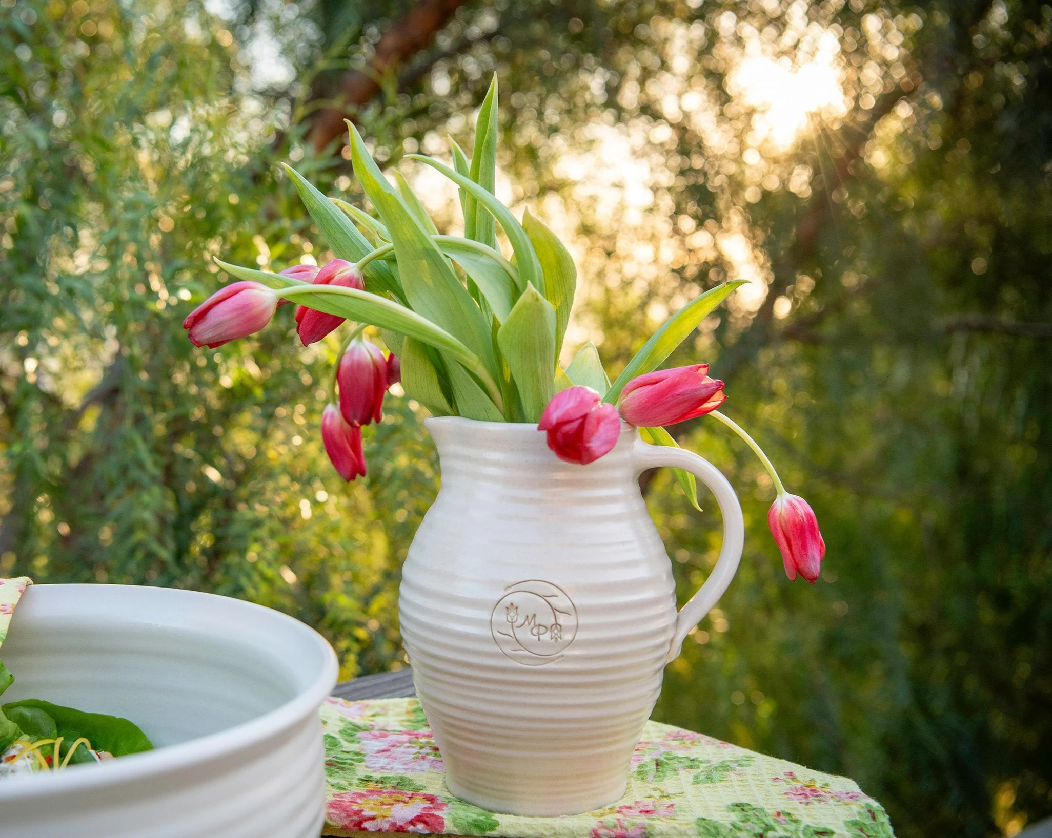 Modern Prairie Signature Impression Carafe in Prairie Linen - Image 8