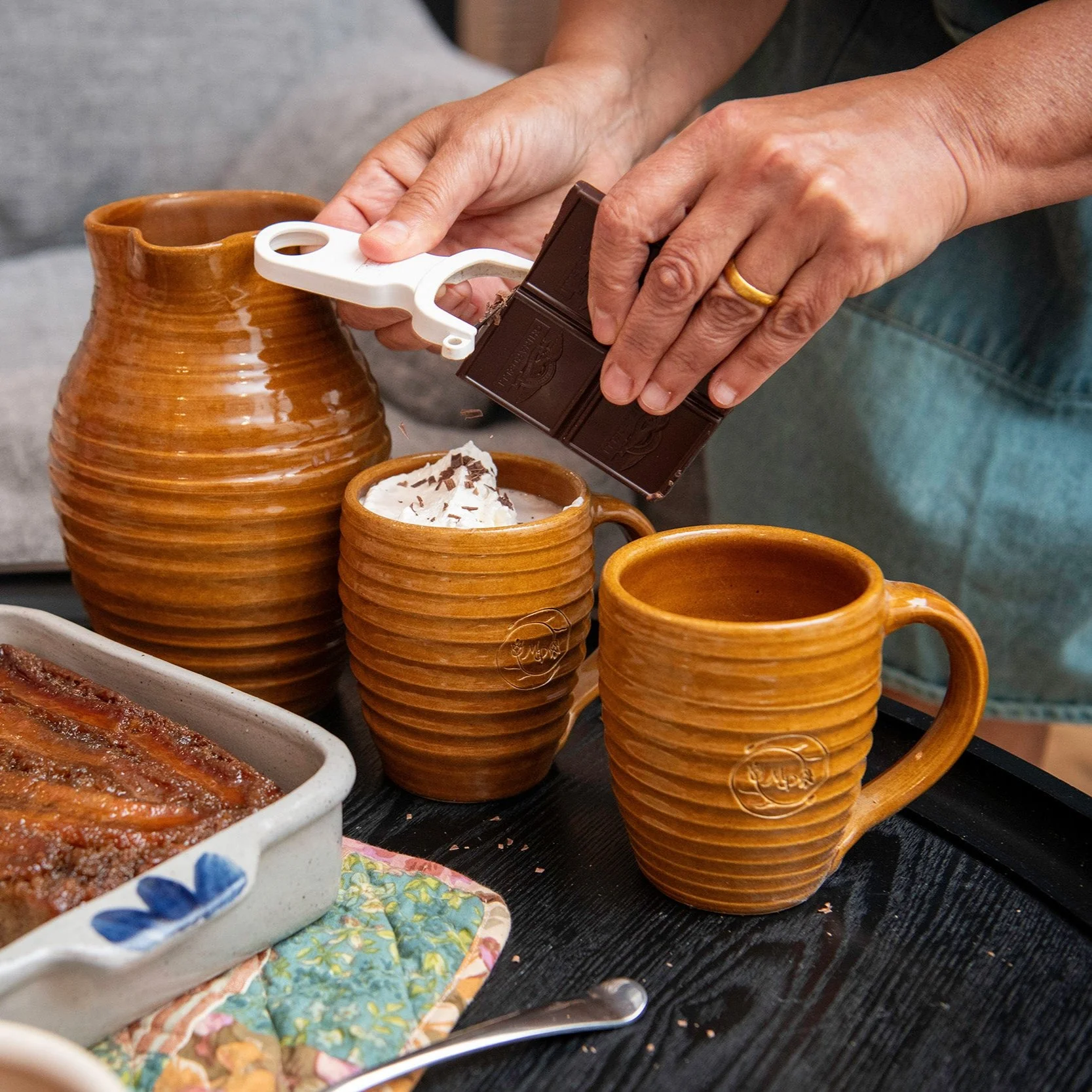 Modern Prairie Signature Impression Mug in Cinnamon Spice - Image 7