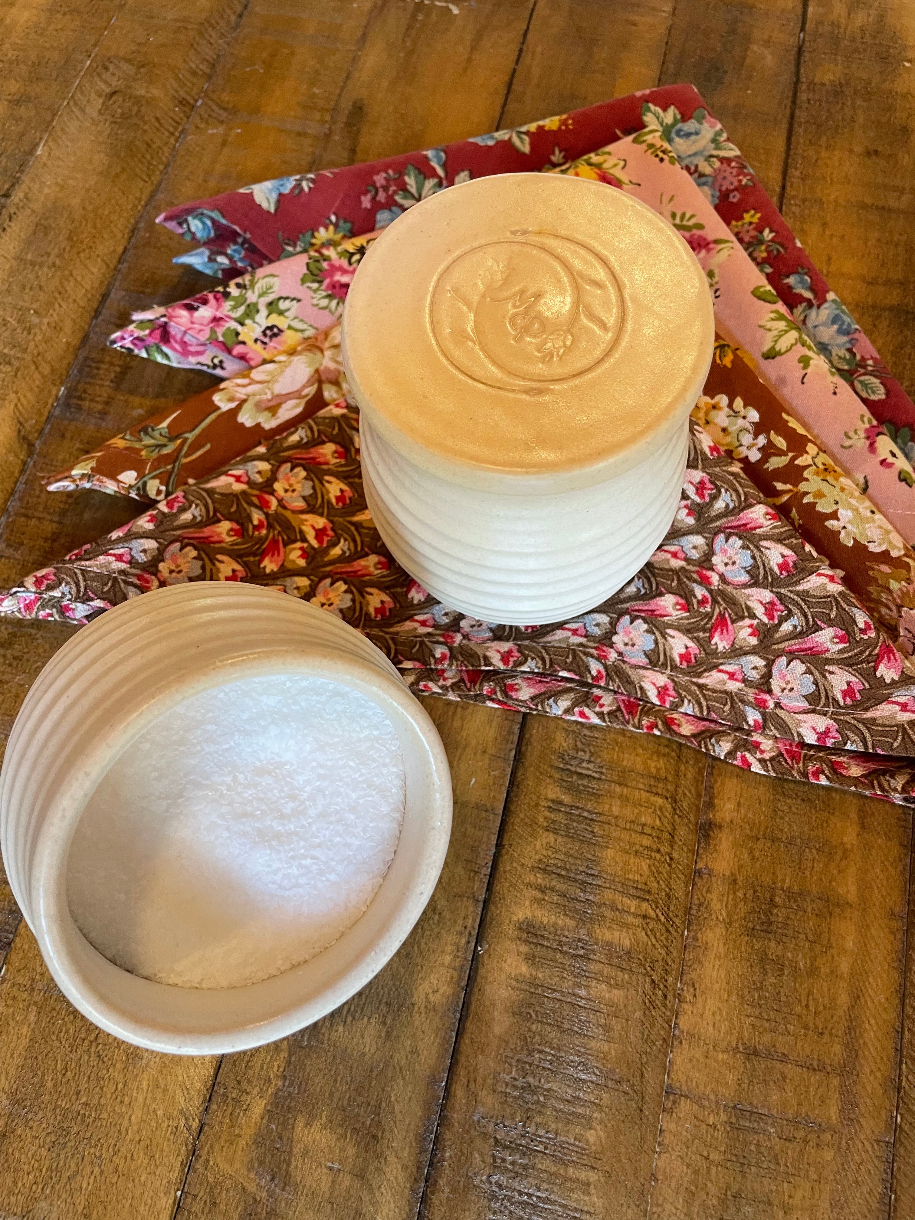 Prairie Linen Salt Cellar - Image 4